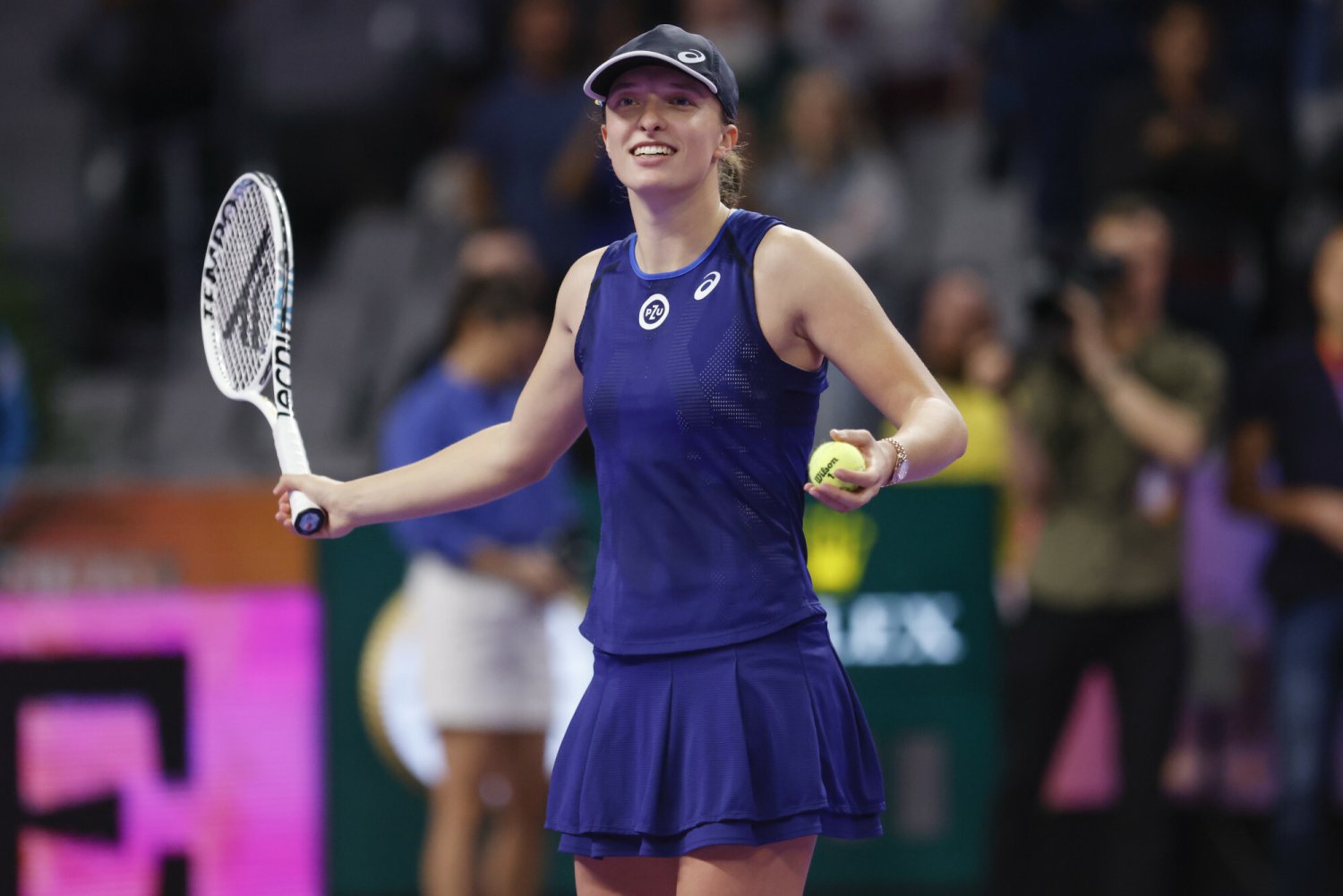 Iga Świątek efektownie wróciła do rywalizacji. Kapitalne zagranie widział cały świat