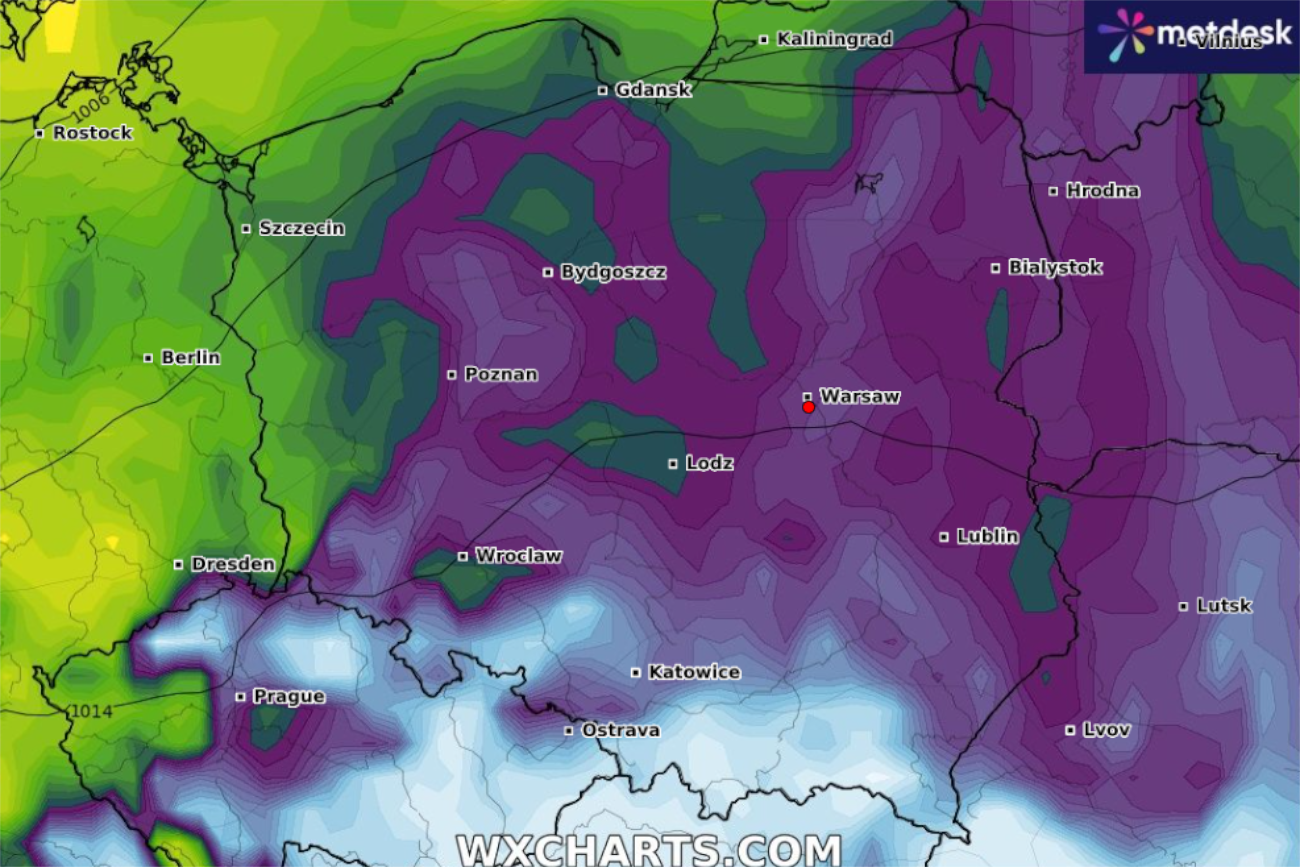 Jaka pogoda w piątek 24 stycznia? Na razie można zapomnieć o zimowej aurze