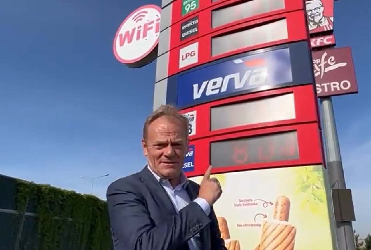 Donald Tusk dla naTemat o cenach paliwa na Orlenie: Uderzające