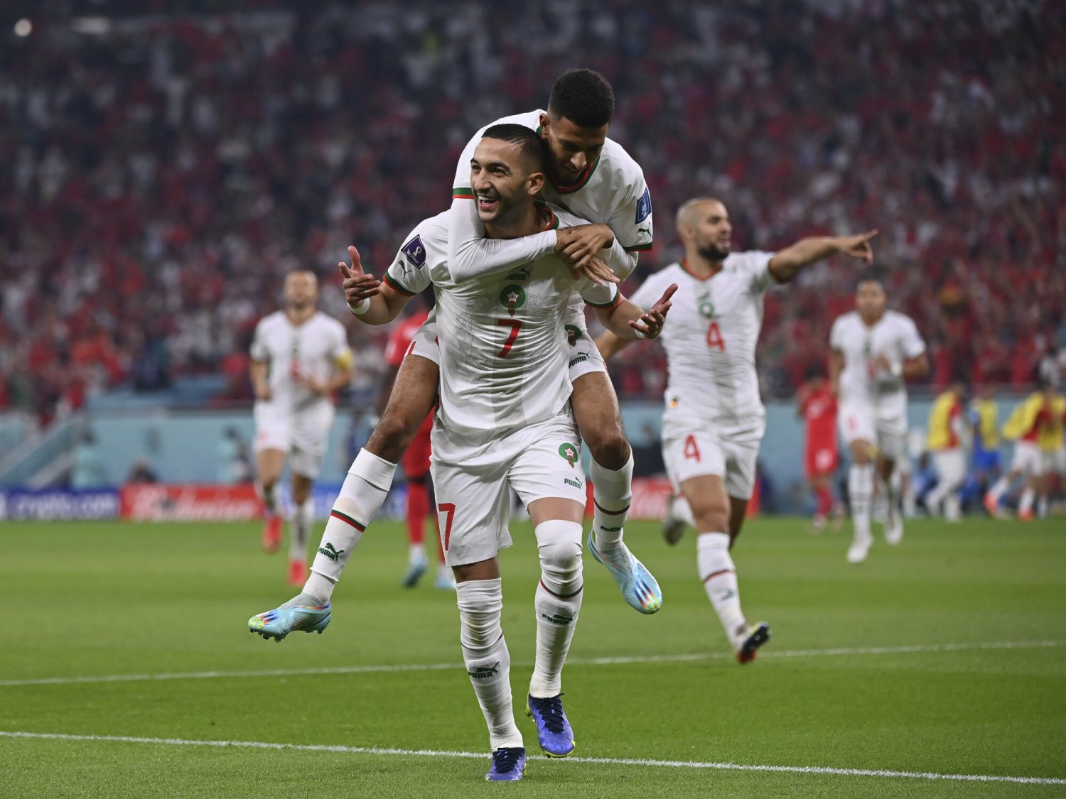 Lwy Atlasu zawstydziły gigantów na MŚ. Historyczny triumf w grupie herosów z Maroka