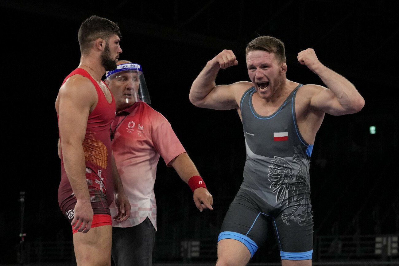 Tadeusz Michalik sięgnął we wtorek po brązowy medal igrzysk w zapasach w kategorii 97 kg