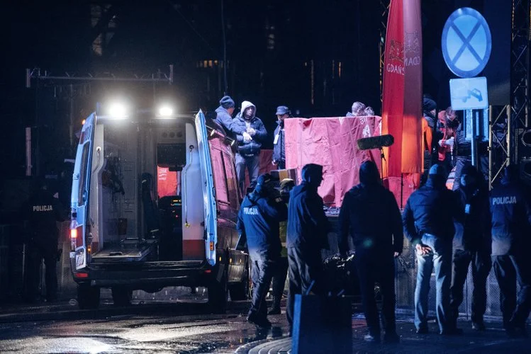 Miejsce, gdzie doszło do ataku na Pawła Adamowicza.