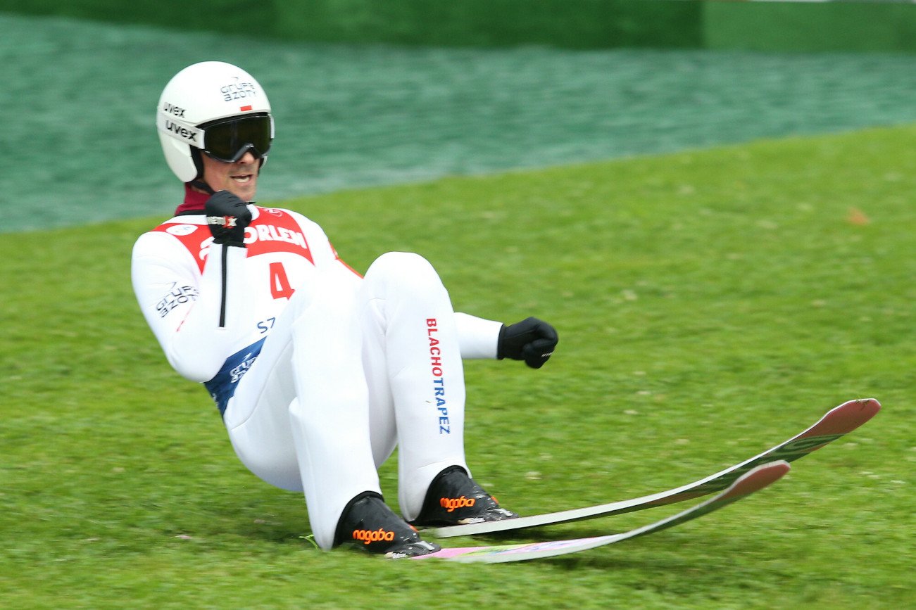 Piotr Żyła wygrał Grand Prix w Szczyrku. Wczoraj zajął trzecie miejsce w konkursie