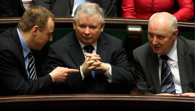 Poseł Jasiński od zawsze był blisko z prezesem Kaczyńskim.