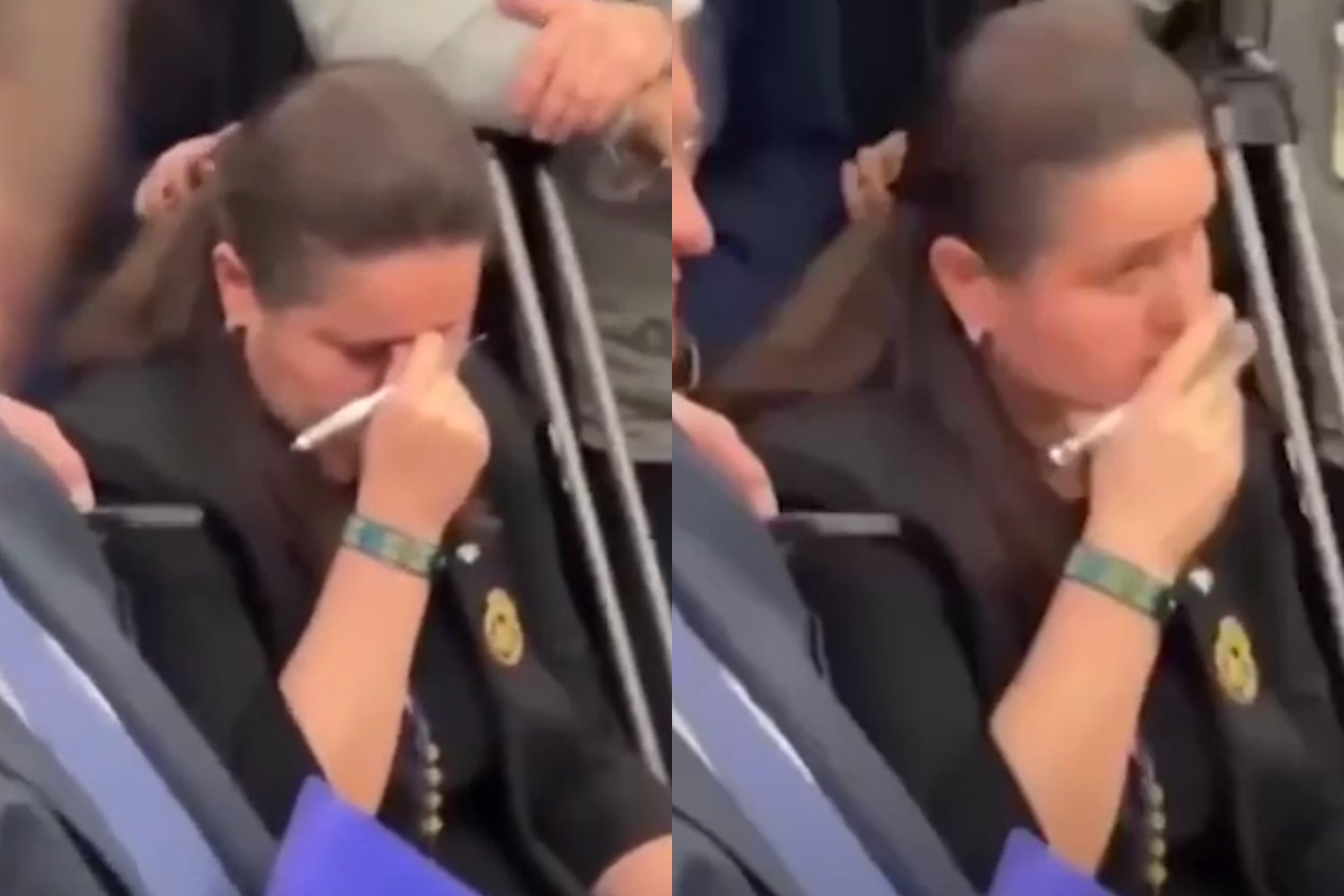 Kłótnia Trumpa i Zełenskiego. Kamery uchwyciły zachowanie ambasador Ukrainy