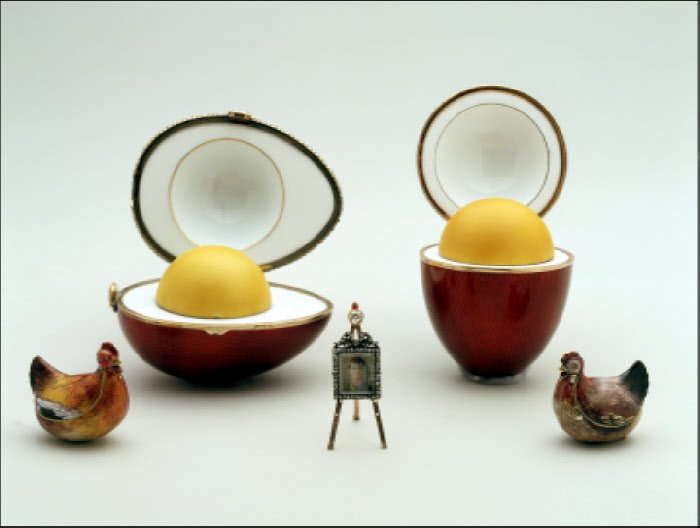 Jaja Faberge wraz z niespodziankami