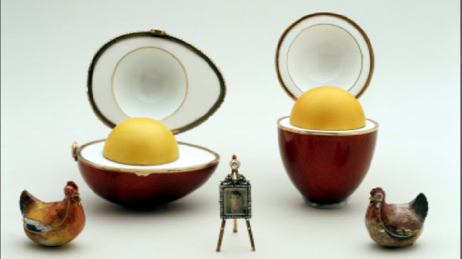 Jaja Faberge wraz z niespodziankami