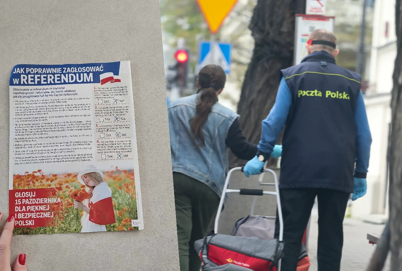"Partyjna papka o Tusku". Oto, co nasz czytelnik dostał od Poczty Polskiej.