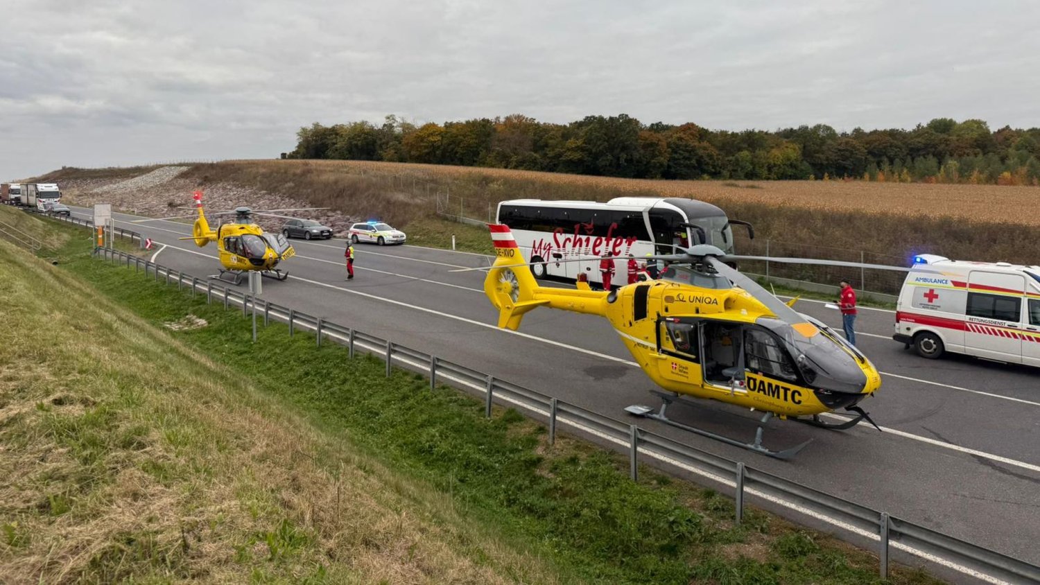 Nowe informacje o wypadku Polaków w Austrii. Jedna osoba nie żyje, są ranni