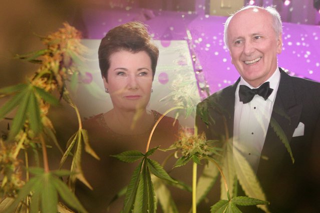 Na działce należącej do Andrzeja Waltz policja odkryła plantację konopi indyjskich.