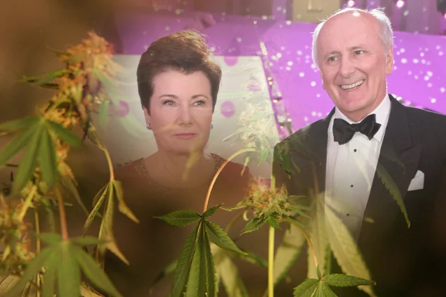 Na działce należącej do Andrzeja Waltz policja odkryła plantację konopi indyjskich.