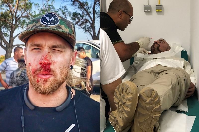 Członkowie zespołu Sabaton przeżyli groźny wypadek samochodowy w Tunezji