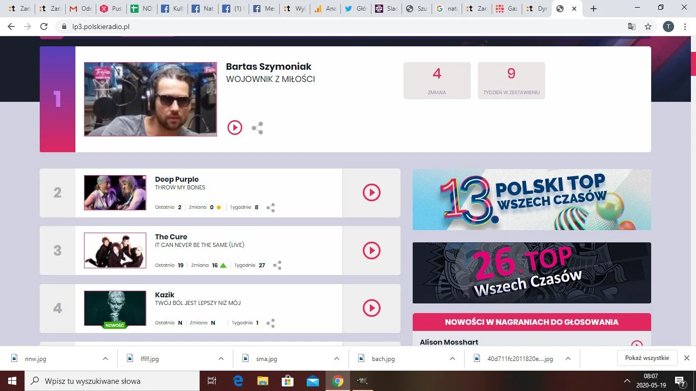 Dyrekcja Trójki zmieniła kolejność piosenek na LP3.