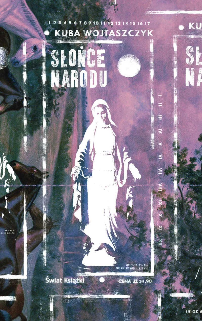 Okładka "Słońce narodu" wydanej przez Świat Książki
