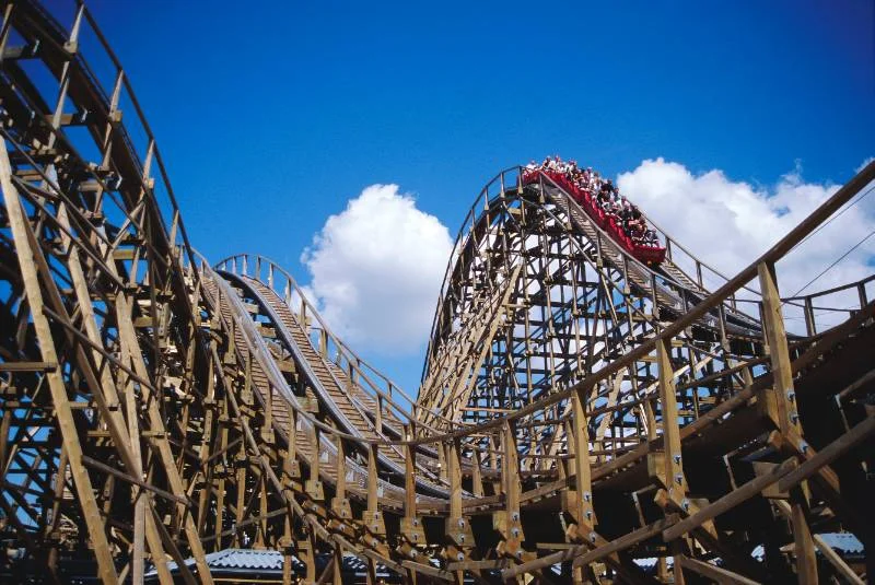 Miejski park Liseberg w Goteborgu