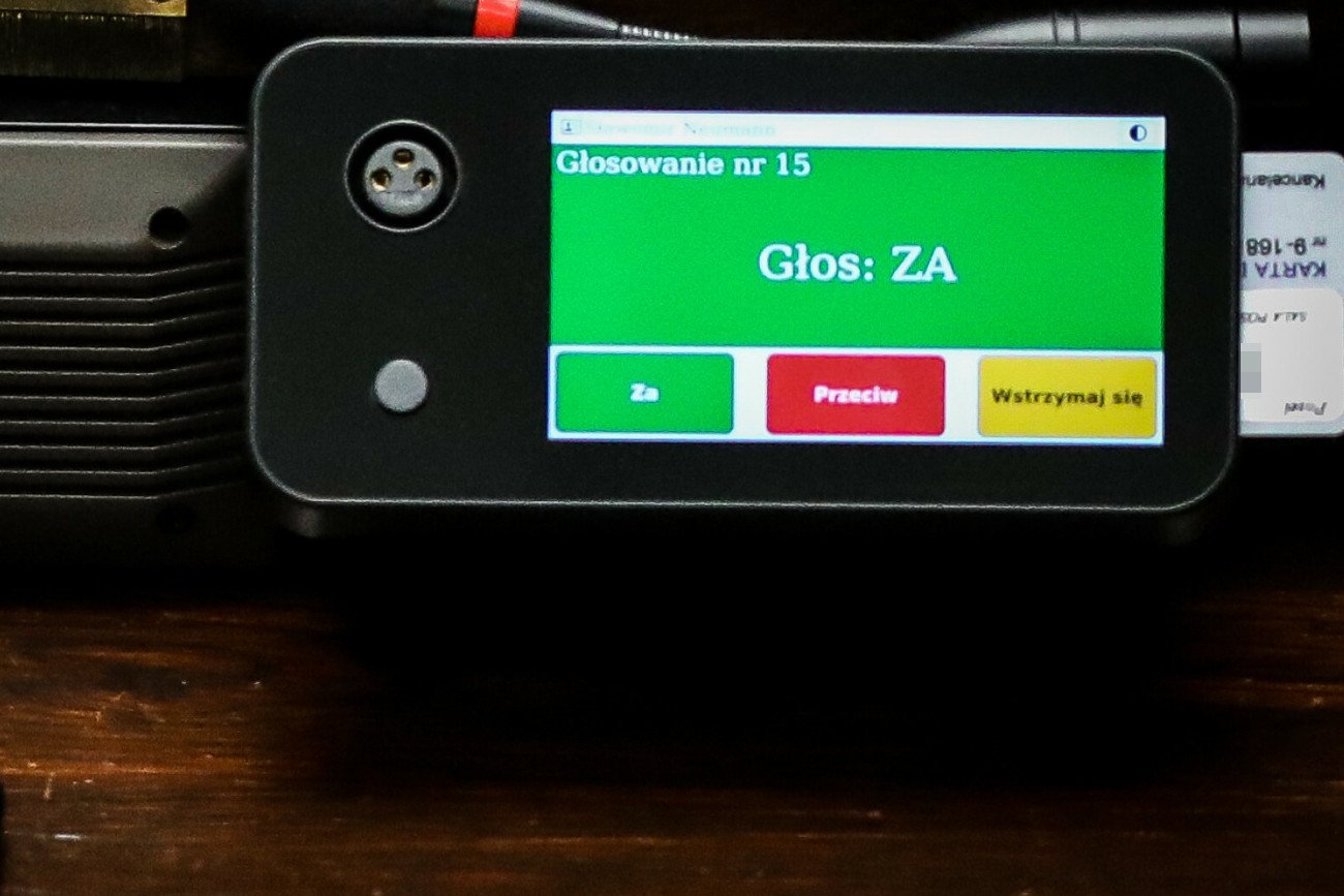 Głosowanie w Sejmie