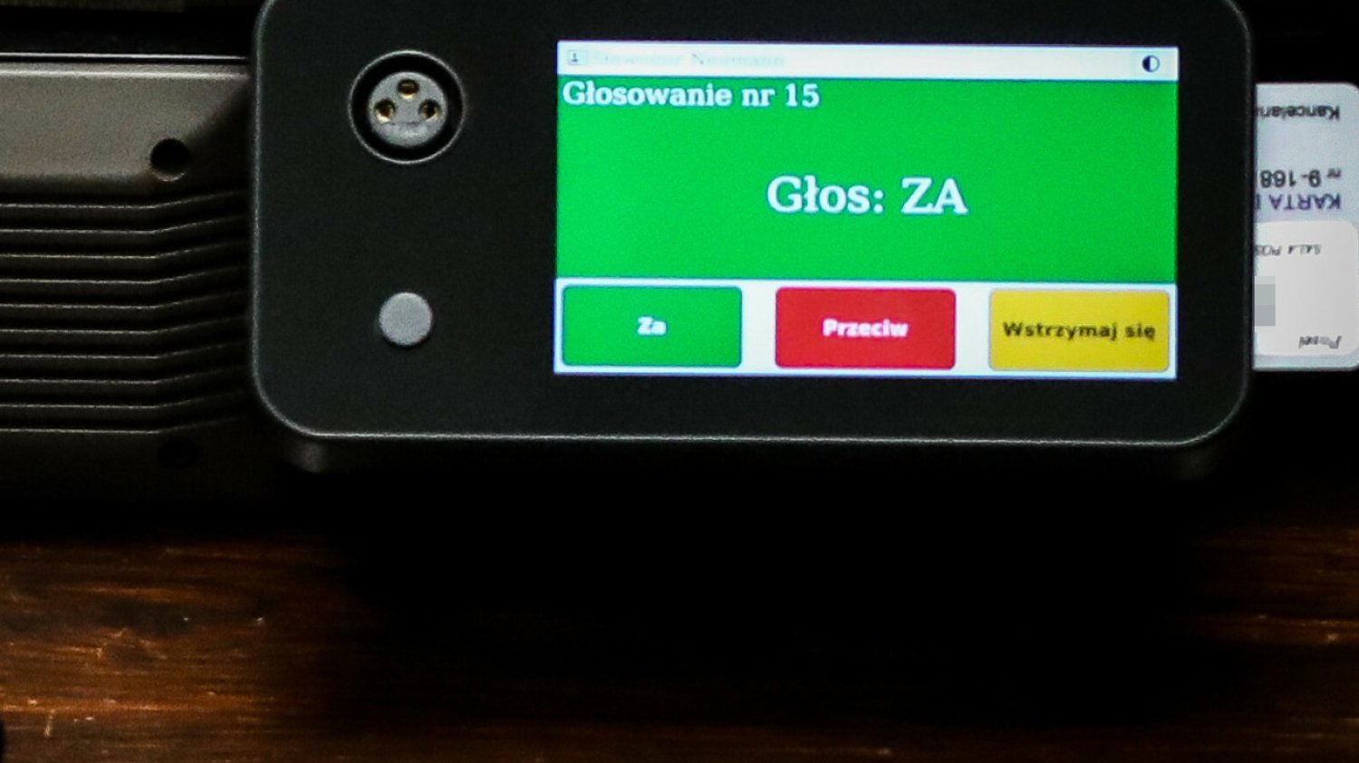 Głosowanie w Sejmie