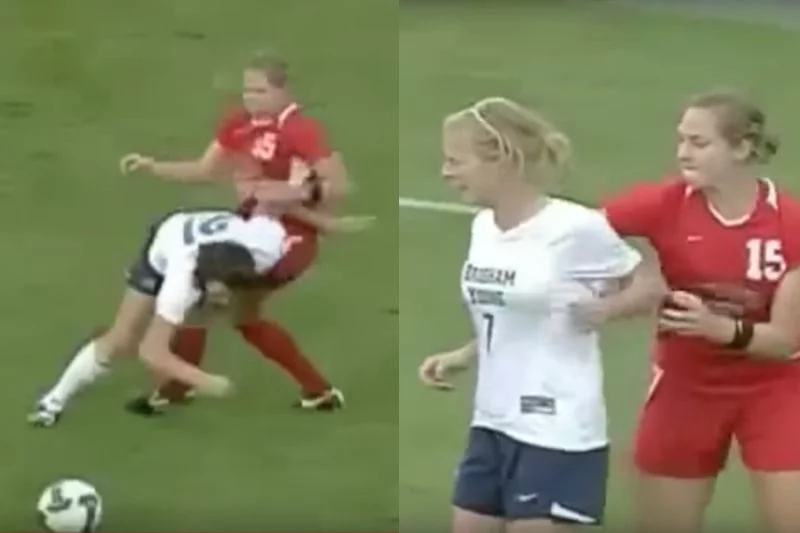Elizabeth Lambert to jedna z najbrutalniejszych piłkarek
