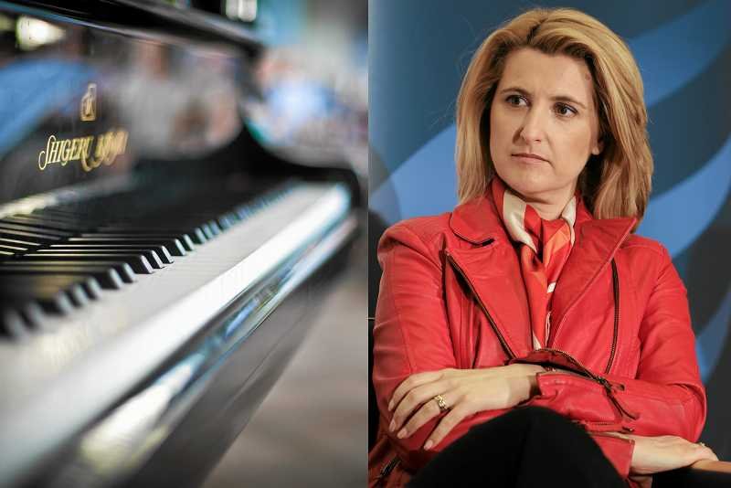 Grażyna Piotrowska-Oliwa jest z wykształcenia muzykiem. Karierę zrobiła w całkiem innej branży.