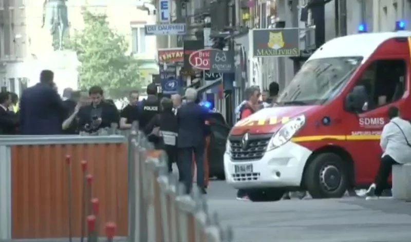 Potężna eksplozja w centrum Lyonu. Są ranni.