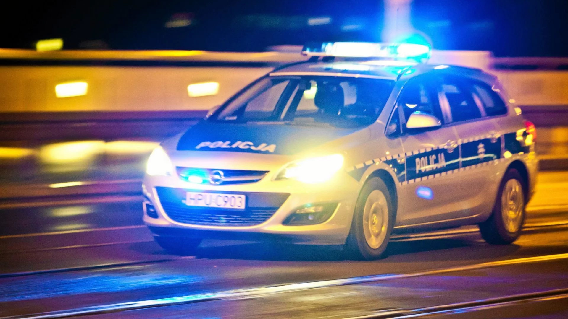 Wypadek w centrum Warszawy. Policja.