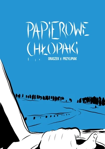 Okładka komiksu "Papierowe chłopaki".