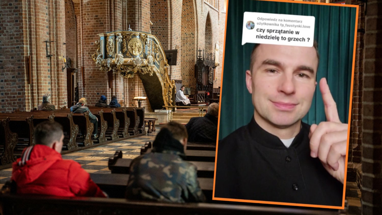 Czy można sprzątać w niedzielę? Odpowiedź księdza z TikToka oburzyła sieć
