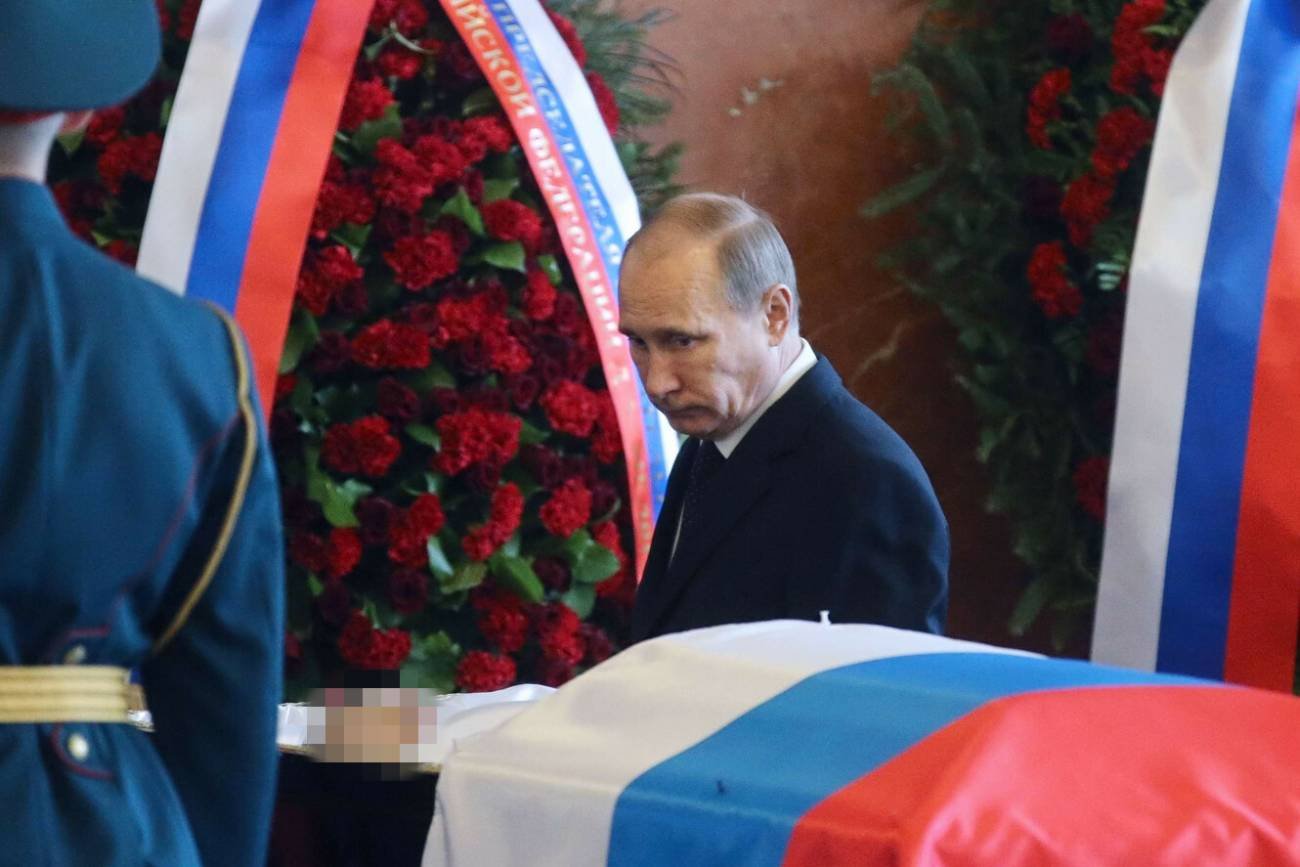 Władimir Putin pogrzeb