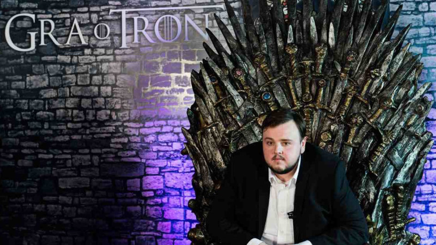 John Bradley, aktor wcielający się w rolę Samwella Tarly'ego, w Polsce