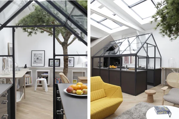 Paryski loft Rue Voltaire.