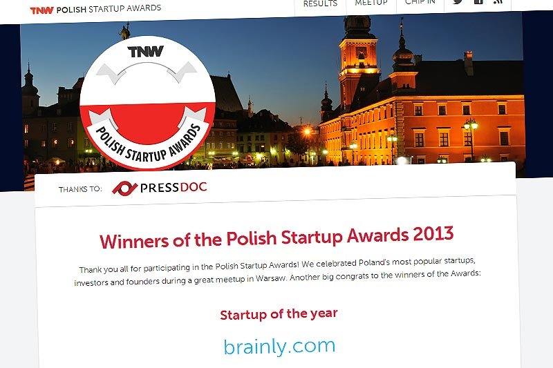 Fałszywe e-maile z głosami wypaczyły wyniki konkursu Polish Startup Awards 2013. Ostatecznie to właśnie serwis Brainly.com okazał się zwycięzcą, a nie UXPin.