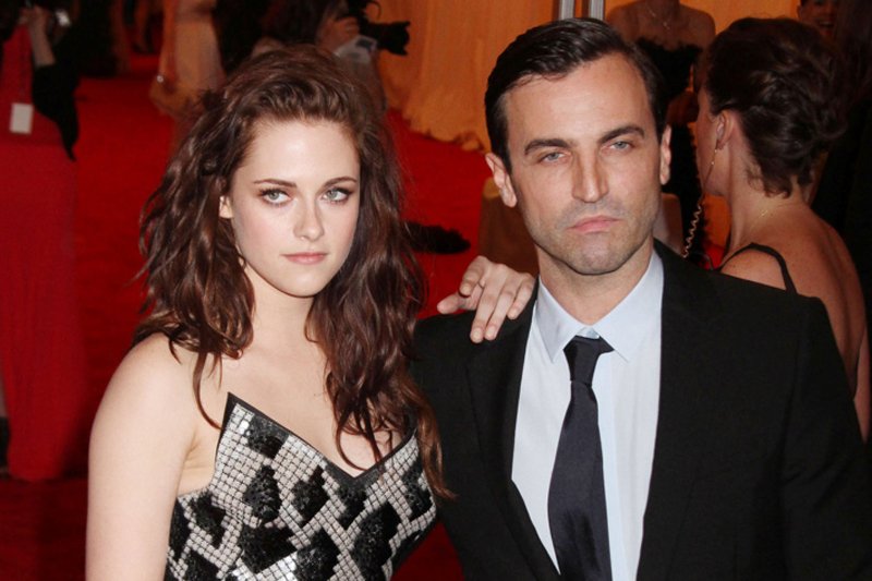 Nicholas Ghesquière z aktorką Kristen Stewart.