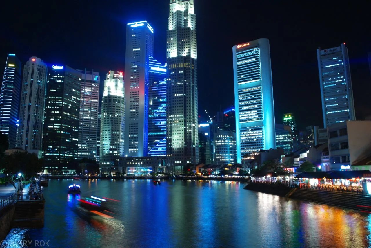 Zatoka w centrum Singapuru
