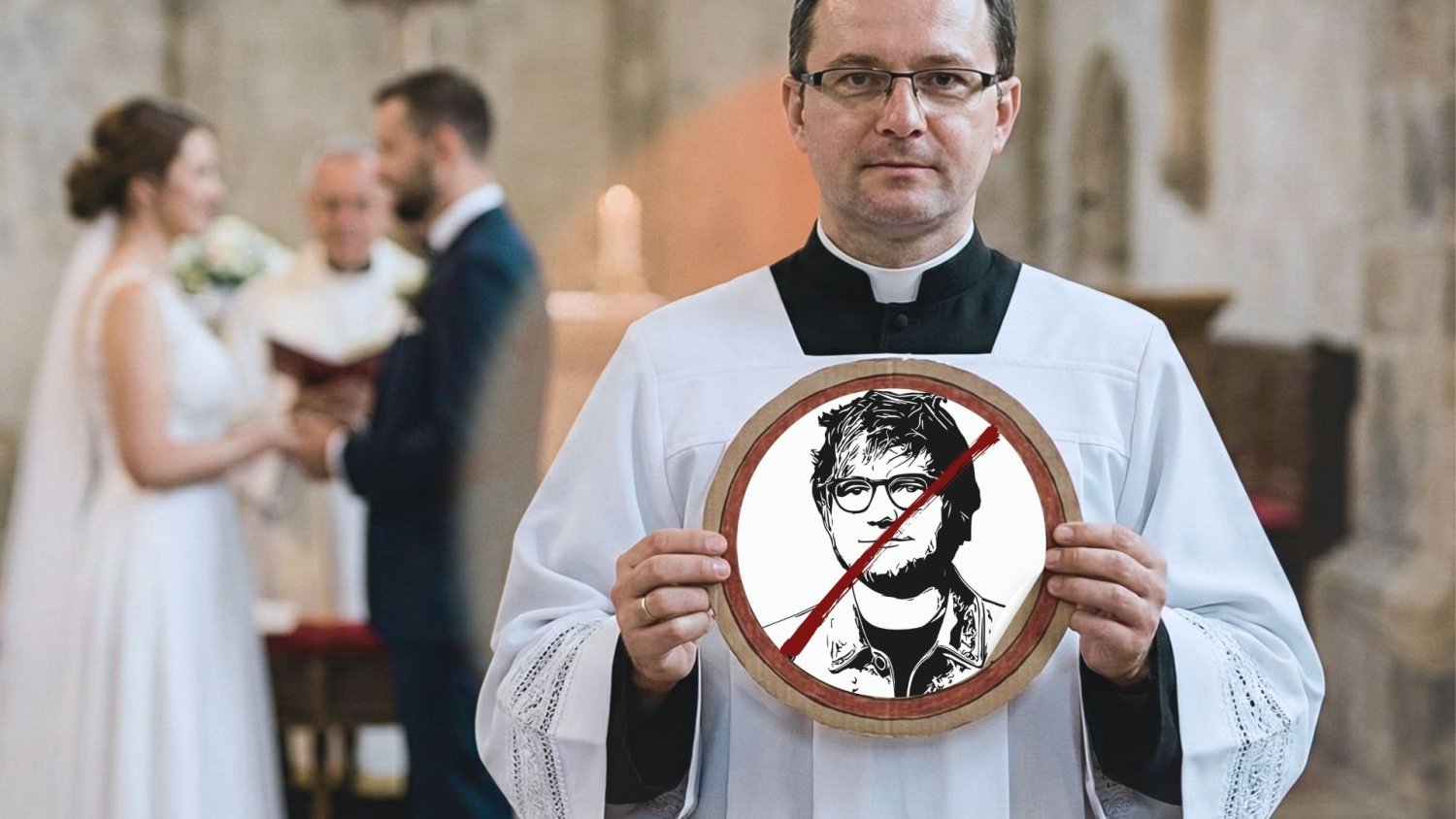 Ed Sheeran zakazany na ślubach. Ksiądz: To Pan Bóg ma być w centrum