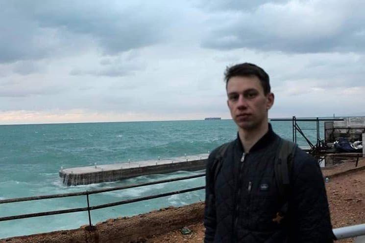 Kacper Sienicki, 24–letni Polak zaginiony na Białorusi.