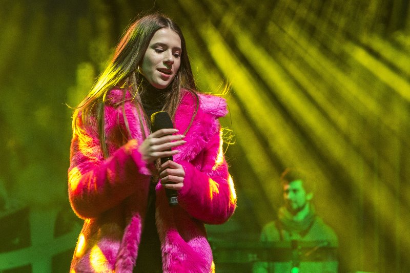 Roksana Węgiel pojawiła się na dwóch wielkich imprezach sylwestrowych.