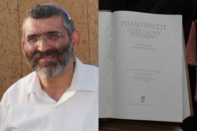 Poseł Knesetu Michael Ben-Ari, który dopuścił się zniszczenia Biblii