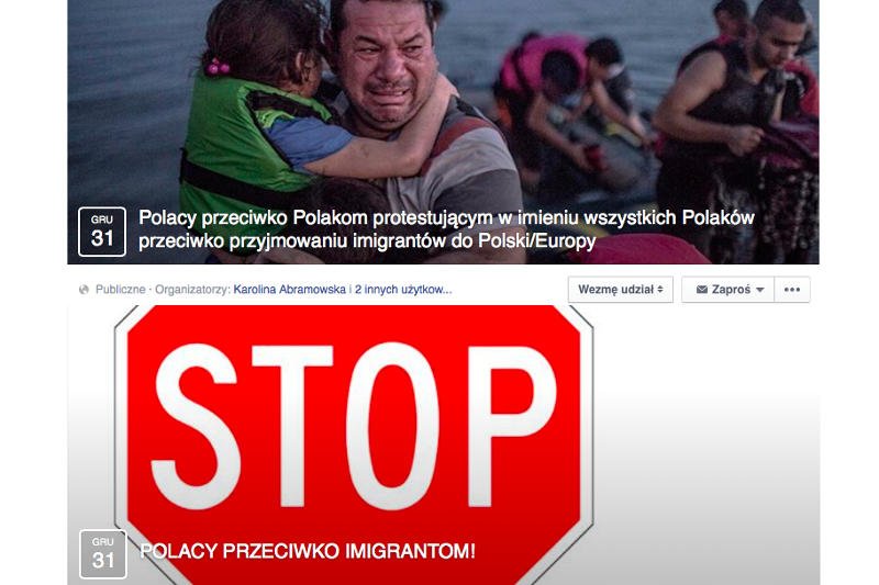 Polacy podzielili się na dwie grupy.