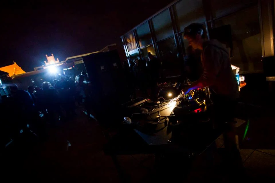 Technodrom, impreza na dachu CSW