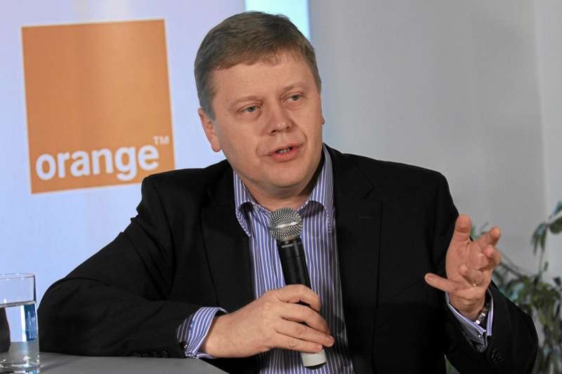 Na zdjęciu prezes Orange Maciej Witucki