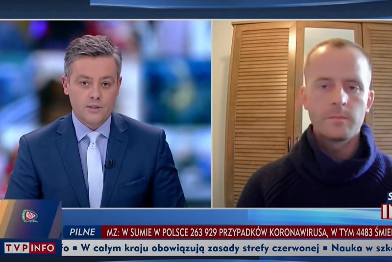 Michał Cholewiński wyraził swoje zdanie ws. decyzji TK na żywo w TVP Info.