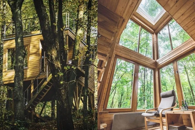 Domki w Nałęczowie to nowoczesna architektura w sercu natury