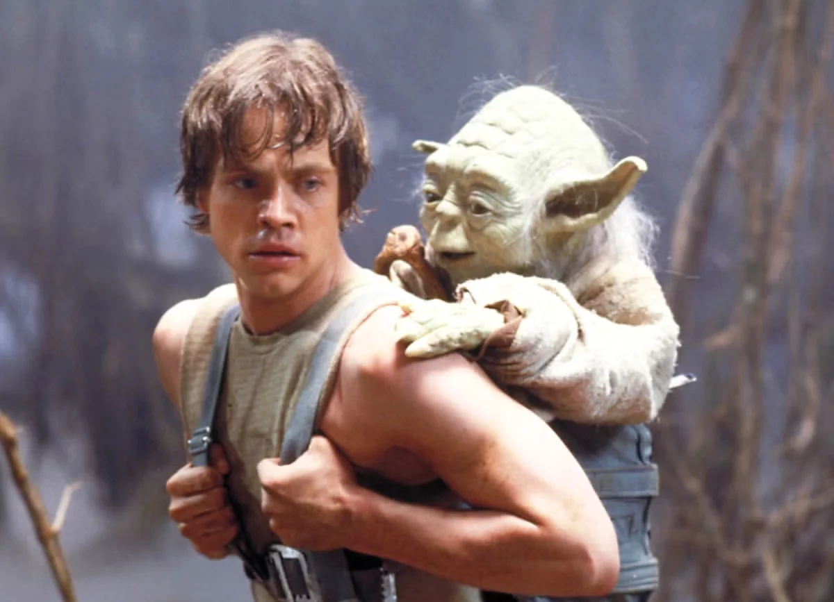 Mark Hamill w filmie "Imperium kontratakuje".