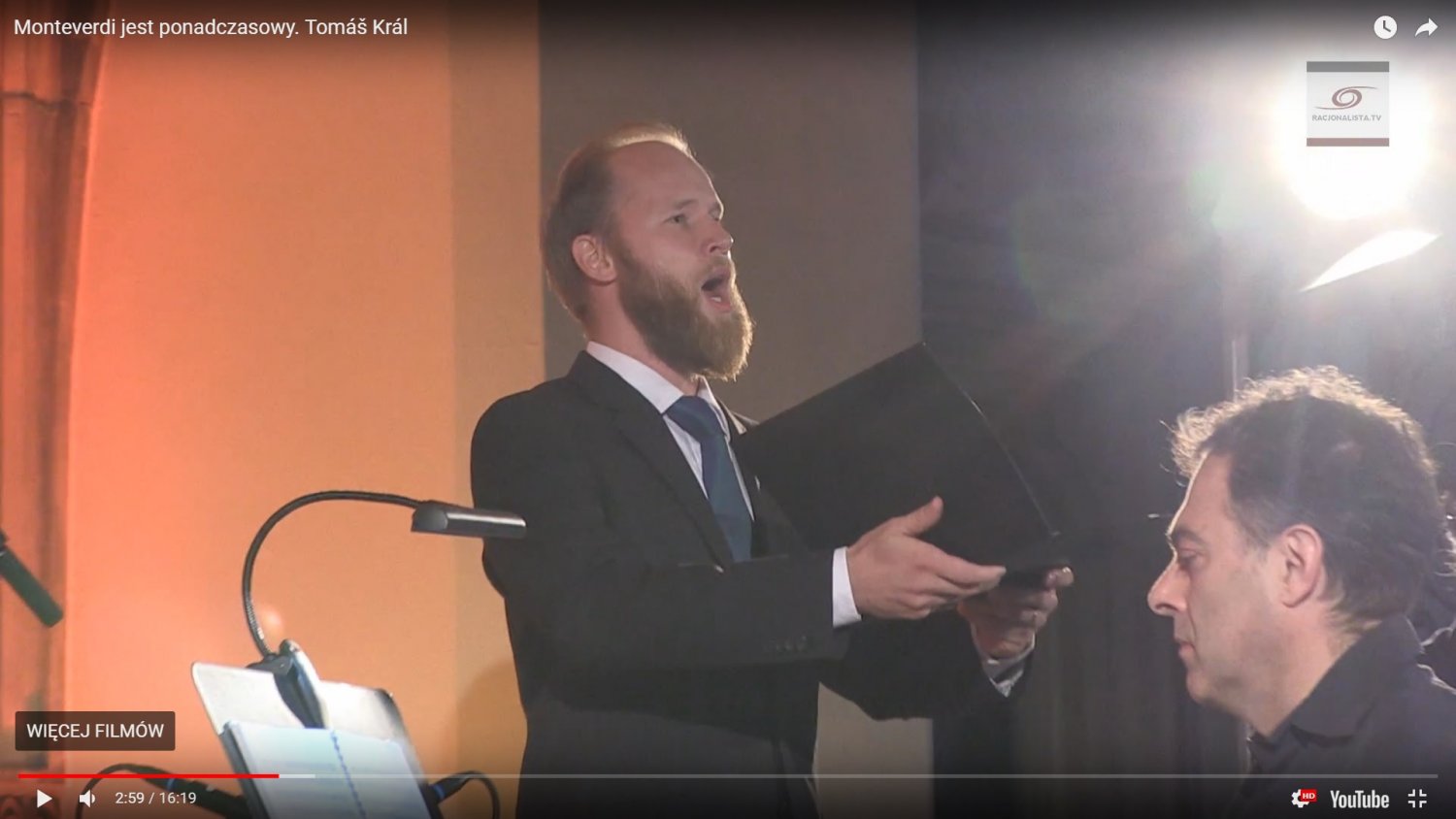 Tomas Kral śpiewa Monteverdiego na Wratislavii Cantans 2017
