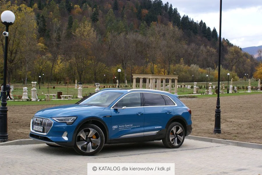 Audi e-tron w Muszynie