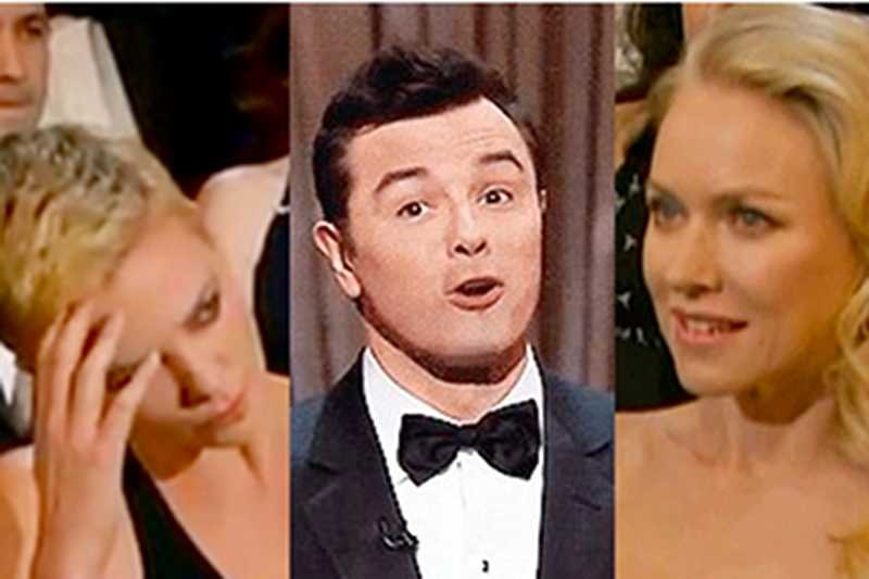 Seth MacFarlane zaśpiewał piosenkę, w której obraził większość aktorek Hollywood