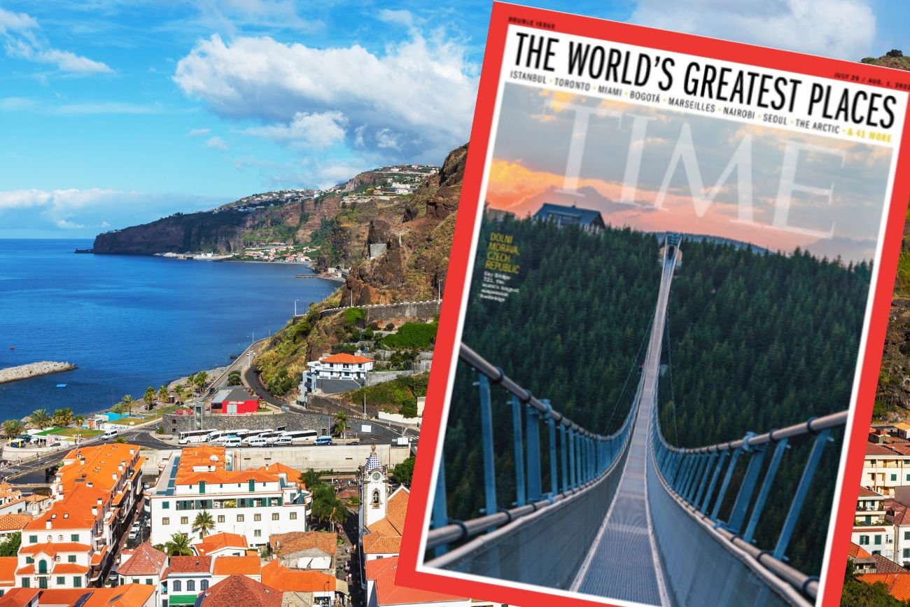 Madera i Sky Bridge 721 w Czechach.