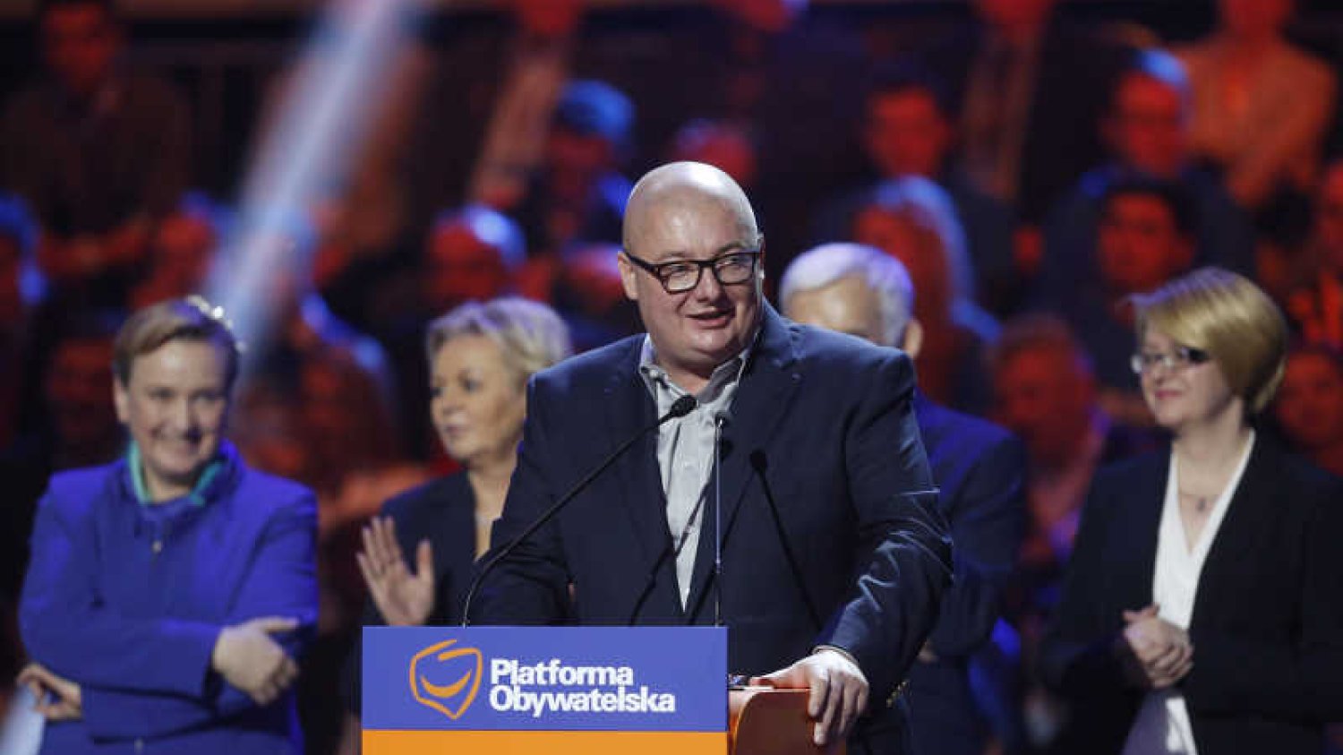 Michał Kamiński przekonywał, że Radosław Sikorski w podsłuchanej rozmowie mówi "łaski", a nie "laski".