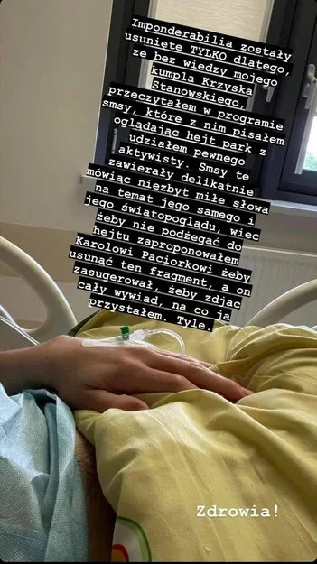 Sebastian Fabijański zabrał glos w sprawie wywiadu z Karolem Paciorkiem