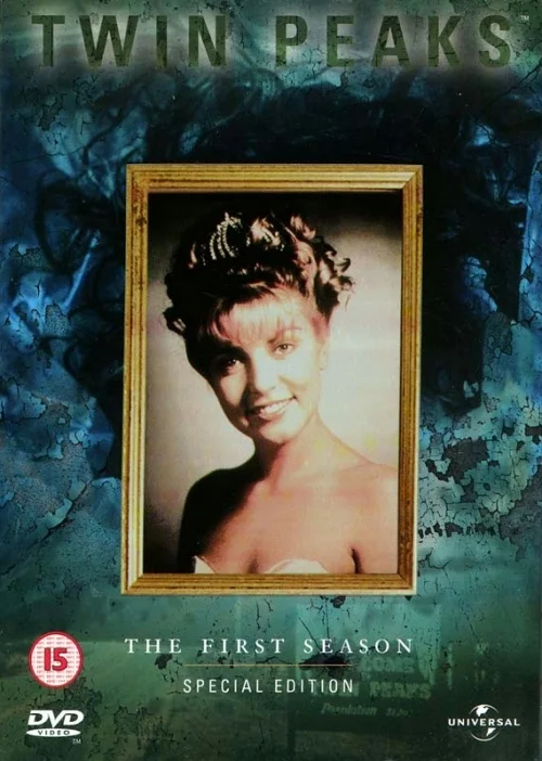 Plakat promujący serial "Twin Peaks"